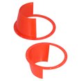 thumbnail image 2 of Housse Étanche pour Haut-Parleur de Voiture, Tapis Étanche Rouge 2 Pcs pour Auto, 2 of 8