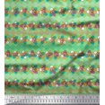 thumbnail image 1 of Forme de Diamant et Tissu Imprimé Artistique Floral 1 Yard 42 Pouces de Large, 1 of 1