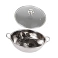 thumbnail image 2 of Shabu Shabu Divider Hot Pot Tabletop Three Meal Pot for Camping Home Kitchen 33.2cm, 2 of 7