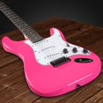 thumbnail image 3 of LyxPro Beginner 39” Electric Guitar & Electric Guitar Accessories, Pink, 3 of 7