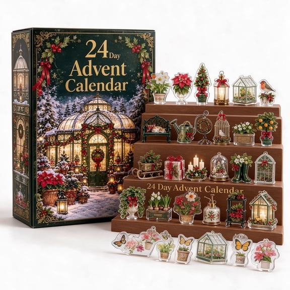 Calendrier de l'Avent de Noël pour Conservatoire avec Surprises Quotidiennes Interactives pour le Compte à Rebours des Fêtes et la Déco de la Maison