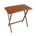 thumbnail image 2 of Table Pliante Arizona avec Gomme American Solide - Chêne Doux, 2 of 3