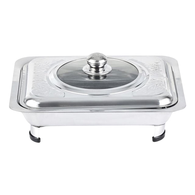 Abbracc Traditional Chinese Hot Pot Chinese Small Hot Pot Milk Tea Hot Outdoor Cooker Mini Hot Pot Stainless Steel Hot Pot for Kitchen Camping , StyleA, 35cmx26.5cmx9cm