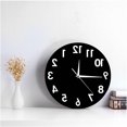 thumbnail image 4 of Wall Decorations for Living Room Reverse Clock Living Room Home Decoration Wall Clock Counterclockwise Walking Wall Clock Wall Art for Living Room, 4 of 6