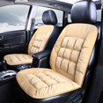 thumbnail image 3 of CUITING Autumn Winter Universal Plush Car Front Seat Cover Cushion Auto Soft Pad, 3 of 10