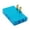 Blue, variant on 3 Way Outlet Extender Portable Flat Pin Plug Adapter for Household Wall