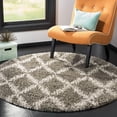 thumbnail image 1 of Safavieh Hudson Franklin Geometric Diamonds Shag Area Rug, 1 of 4