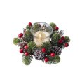 thumbnail image 2 of Candle Rings Wreaths Centerpiece Fall Table Decorations Holiday Party Decor For Christmas, Czzoypi Candle Rings Wreaths Centerpiece Fall, 2 of 7