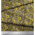 thumbnail image 2 of Soimoi Cotton Poplin Fabric Geometric Small Print Sewing Fabric Yard 56 Inch Wide, 2 of 3
