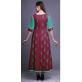 thumbnail image 4 of Bimba Robe Décontractée AnarkaliKurtiMaxi Imprimée IndianKurtisFor Women, 4 of 6