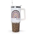 thumbnail image 1 of Gobelet 40 Oz avec Poignée et Paille Isolé Double Paroi en Acier Inoxydable Tasse de Voyage Boîte Cadeau Gobelet Réutilisable Tasse de Café de Voyage pour Bureau Tasse de Bière Isolée Portable pour Boissons Chaudes et Froides, 1 of 5