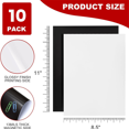 thumbnail image 1 of Printable Magnetic Sheets, 8.5x 11inch, 10Pack Glossy Magnet Printer Paper for Inkjet, Magnetic Printer Paper for Fridge, 1 of 5