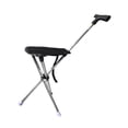 thumbnail image 4 of Tachiuwa Canne avec Siège Canne Pliante de Randonnée Chaise Canne pour Escalade File d'Attente Adultes Blanc, 4 of 9