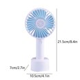thumbnail image 3 of Boovnll Portable Fan, Adjustable 3 Speed USB Rechargeable Fans Lightweight Compact Handheld Fan for Outdoor, Travel, Camping, Vacation, Summer Gift, Mini Fan - Fan, 3 of 6