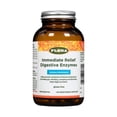 thumbnail image 1 of Flora Health Immediate Relief Digestive Enzymes with Lactase, Enhances Digestion & Provides Relief for Lactose Intolerance, Gluten-Free, Non GMO, 120 Vegetarian Capsules, Glass Bottle, 1 of 7