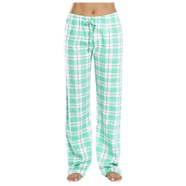 LUOGENLI Female Casual Pants Women Casual and Comfortable Micro Elastic Plaid Home Pants Drawstring Elastic Waist Loose Wide Leg Pajama Pants Cotton Casual Pants Women Plus Size 2X Black XXL