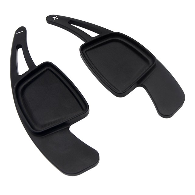 Xingzhi 2pack/lot Aluminum-Alloy Paddle For Improved Driving Experience Reliable black 1Set