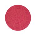 thumbnail image 2 of Antiskid Heat Insulation Mats Nnitting Circle Table Placemat Dinner Kitchen Pad, 2 of 4