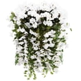 thumbnail image 2 of LSLJS Artificial Flowers Fashion Household Violet Wall Hanging Violet Artificial Flower Decoration Simulation Wall, 2 of 2
