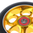 thumbnail image 3 of 1 Pair Replacement 110mm Scooter Wheels Set With Standard Bearings for, 3 of 8