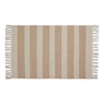 thumbnail image 1 of Design Imports CAMZ12636 Tapis Tissé à la Main 2 x 3 Pieds, Rayure Ticking Pierre, 1 of 3