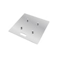 thumbnail image 1 of Monoprice 24in x 24in Steel Base Plate for 12in Spigoted Truss, Compatible With The Standard Size Systems, For DJ, Clubs, Stage Lighting, Concert - Stage Right Series, 1 of 2