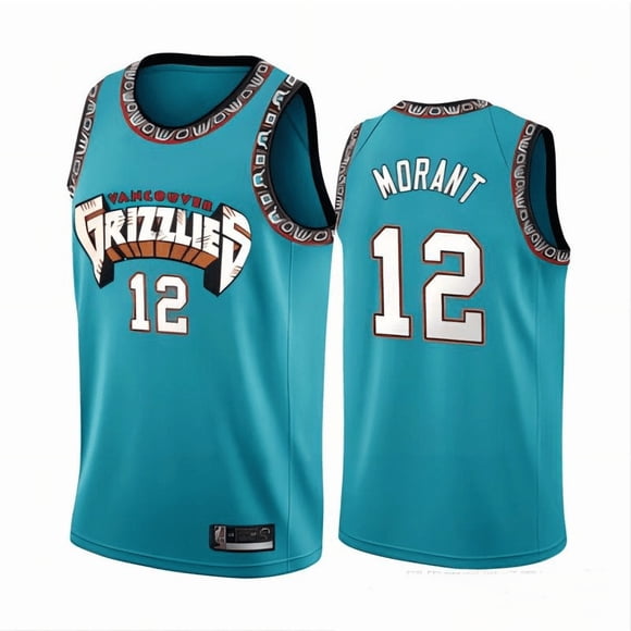 Vancouver Grizzlies Ja Morant Men's Basketball Jersey Sleeveless T-shirt(L)
