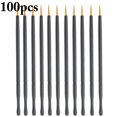 thumbnail image 1 of 100PCS Eyeliner Brush Disposable Eyeliner Applicator Eyeliner Makeup Brush, 1 of 10
