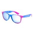 thumbnail image 1 of TropicCal Blue and Pink Square Sunglasses, 1 of 3