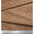 thumbnail image 2 of Soimoi Rayon Fabric Flamingo Bird Print Fabric by Yard 42 Inch Wide, 2 of 3