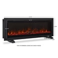 thumbnail image 2 of Real Flame Wall-Mount or Recessed Electric Fireplace Insert, 2 of 8