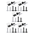 thumbnail image 1 of Baohd 120pieces Strong And Convenient Storage Assorted Flat Head Self Drilling Screws 5Set, 1 of 5