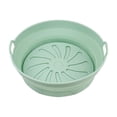 thumbnail image 2 of Dvkptbk Air Doublures pour Friteuse à Chaud Casserole en Silicone pour Friteuse à Air Chaud Doublures en Silicone pour Friteuse à Air Panier Antiadhésif pour Friteuse à Air Accessoires, Remplacement Réutilisable du Papier Parchemin Inflammable (5 Qt et Plus, 8,2 Pouces) en Liquidation, 2 of 3