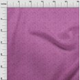 thumbnail image 3 of oneOone Cotton Silk Fuschia Pink Fabric Geometric Craft Projects Decor Fabric Printed By The Yard 42 Inch Wide, 3 of 4