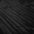 thumbnail image 4 of Birdeem Robe Aguichant pour Femmes Col en V Dos Fermeture Éclair Manches Trompette Plissée Satin Taille Haute, 4 of 6