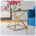 thumbnail image 2 of Heavenly Collection | Table d'appoint cannelle et or pour chambre et salon, 2 of 9