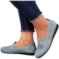 thumbnail image 3 of HBFAGFB Chaussures Décontractées pour Femmes Confortables et Simples à Semelle Plate à Enfiler Femmes Gris Taille 39, 3 of 7
