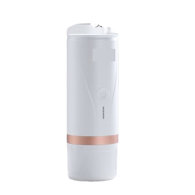 Cafetière Portative, Cafetière à Dosettes Portative, Capsule de Poudre de Café pour Camping en Plein Air à Double Usage Électrique, VR, Randonnée, Bureau