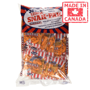 Hawkins Cheezies Corn Snacks Snack-Pak, 36 Sacs × 36 g (1.3 oz) — Pack de snack au fromage Cheddar