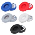 thumbnail image 4 of 2 Pcs Coussinets de Rechange Coussin d'Oreille pour Beats Solo 2 / 3 Écouteurs Supra-Auriculaires Sans Fil Blanc, 4 of 6