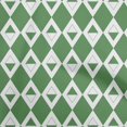 thumbnail image 1 of oneOone Velvet Green Fabric Check Argyle Sewing Craft Projects Fabric Prints By Yard 58 Inch Wide, 1 of 4