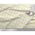 thumbnail image 2 of Soimoi Poly Georgette Fabric Damask Decorative Decor Fabric Printed Yard 42 Inch Wide, 2 of 3