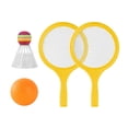 thumbnail image 1 of Kids Badminton Tennis Set Badminton Racket with Ball and Badminton Shuttlecock, Yellow, 1 of 1