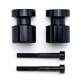 thumbnail image 3 of Krator Black Swingarm Spools Sliders 6mm Compatible with Yamaha Motorcycles Sport Bikes R1 R6 FZ8 Black Swingarm Spools Sliders Motorcycle Bobbins, 3 of 3