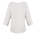 thumbnail image 5 of CEHVOM T-shirt à Manches Longues pour Femme, Col Rond, Imprimé, Ample, Décontracté, Mode, Automne, 5 of 5