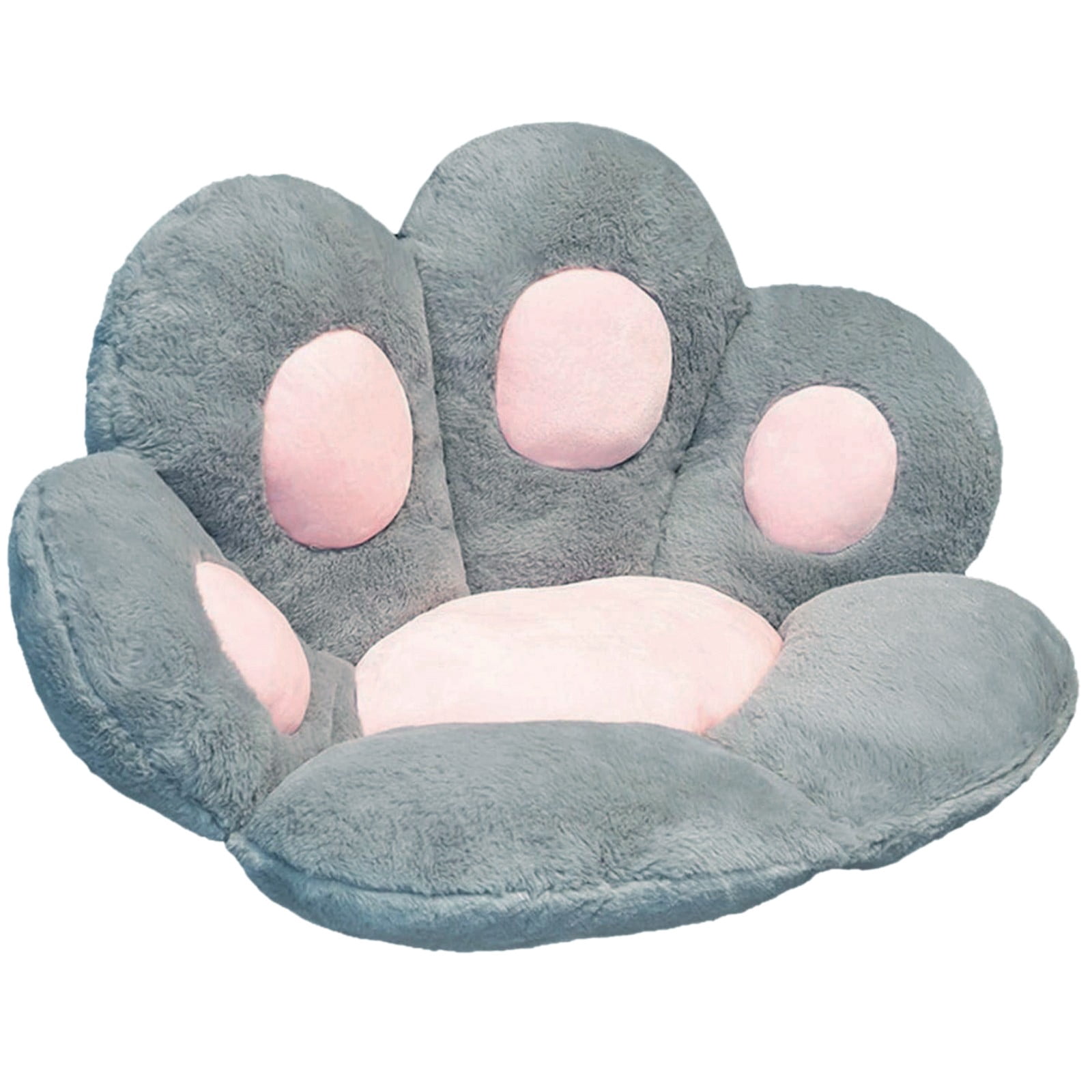 Cats Paw Shape Plush Sofa Office Cushion Elastic Decoration