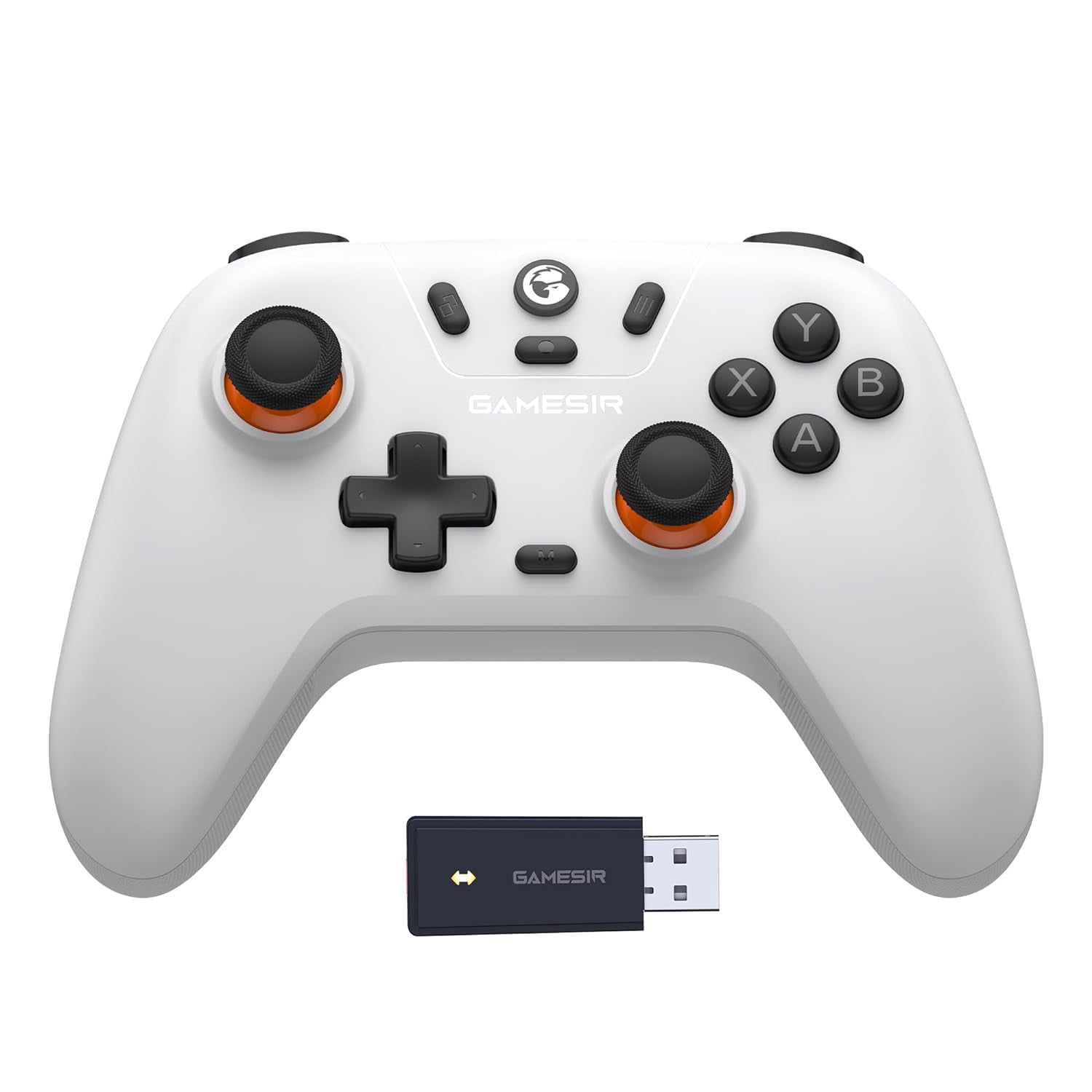 GameSir Nova Lite Manette Sans Fil - Manette Multi-Plates-Formes 2.4G/Bluetooth 5.3 pour PC/Switch/iPhone/Android/Steam Deck, Déclencheur à Effet Hall et Vibration de Vibration