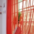 thumbnail image 4 of XZNGL 1 PCS Pure Color Tulle Door Window Curtain Drape Panel Sheer Scarf Valances, 4 of 8