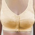 thumbnail image 2 of Women's Cotton Front Buckle Vest Bra Soft And Skin Friendly Comfortable, 2 of 4