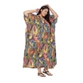 thumbnail image 4 of Caftans Longs pour Femmes Grande Taille Robe Caftan Robe de Soirée Fête Été Plage Robe d'Été Manches Kimono Longues Robes Décontractées en Ligne, 4 of 7